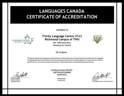 Trinity Language Centre We Provide English Instruction And Training
