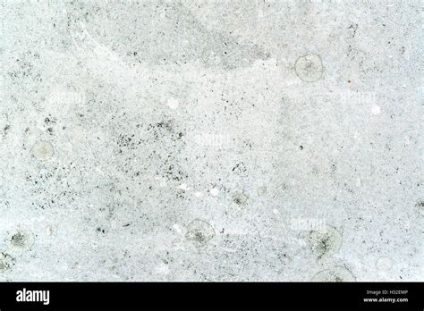 Grunge Concrete Texture White Paint On Flooring Surface With Dirt And