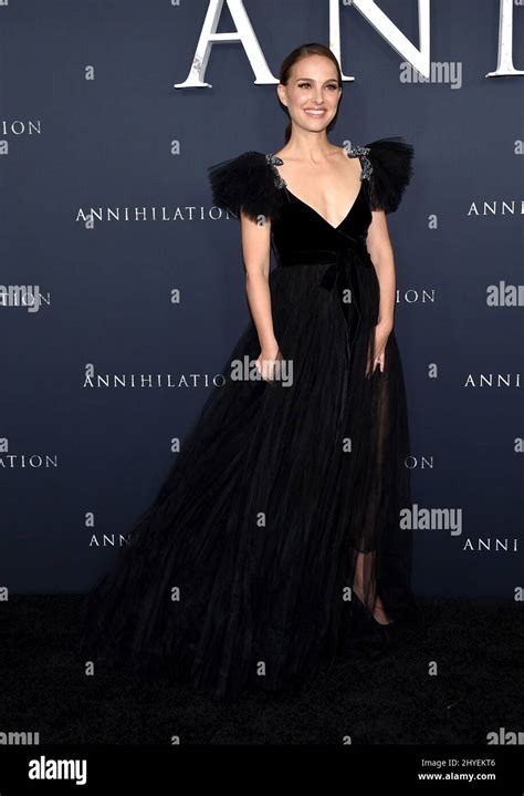 Natalie Portman Arriving For The Los Angeles Premiere Of Annihilation