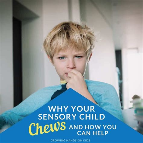 Why Your Child Chews And How You Can Help Growing Hands On Kids
