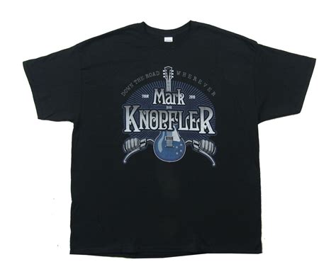 Mark Knopfler Mark Knopfler Guitar Tour 2019 Mens Black T Shirt