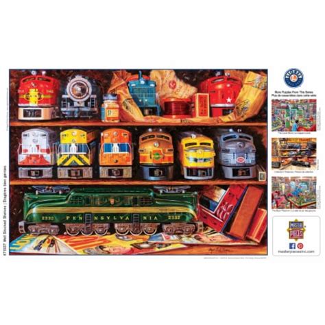 Masterpieces Lionel Trains Well Stocked Shelves 1000 Piece Jigsaw