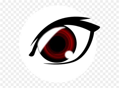 Red Eyes Clipart Transparent Red Anime Eye Png 29716 Pinclipart