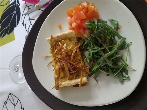Quiche verte de Norbert Tarayre