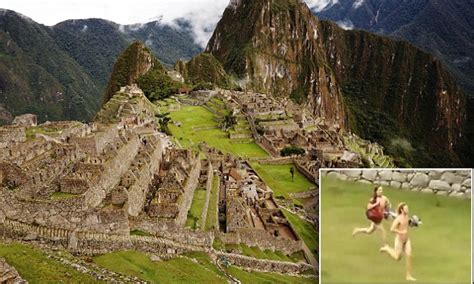 Peru Authorities Crackdown On Naked Photos And Streaking At Machu