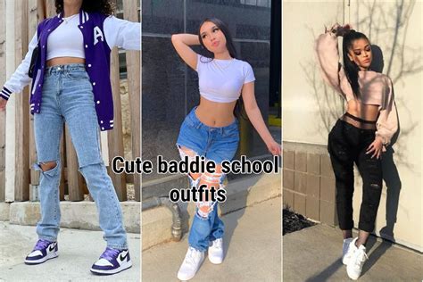 15 Cute Baddie School Outfits Girl Outfits