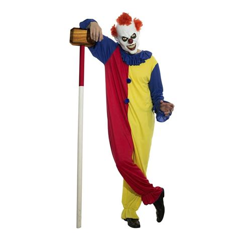 Adult Killer Clown Costume Small