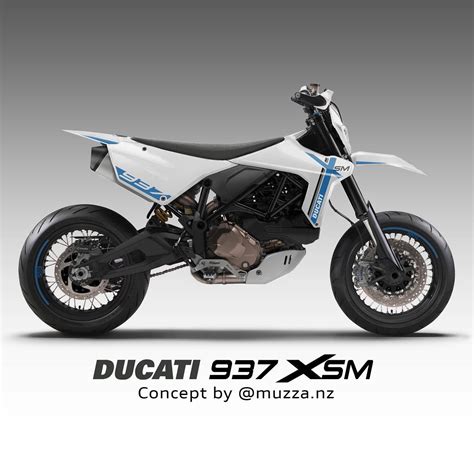 This Ducati Desertx Inspired Supermoto Looks More Competent Than A