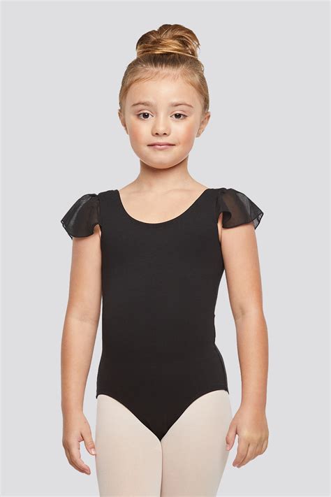 Ruffle Sleeve Dance Leotards For Girls Stelle Quality Dancewear And