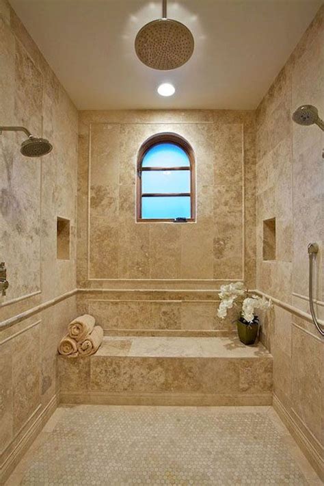 This is one of those bathroom shower ideas that's a hybrid. 40 Amazing Walk In Shower for Bathroom Ideas (40) - Ideaboz