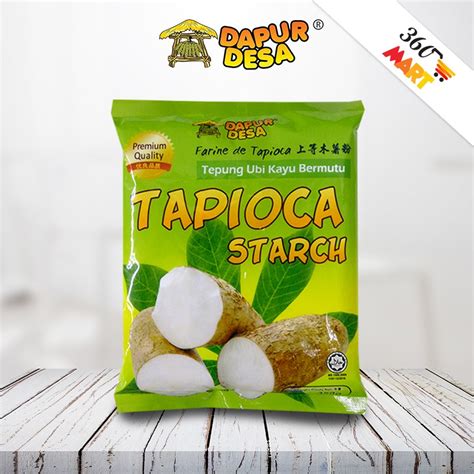 Ada beberapa merk tepung tapioka yang dijual bebas di indonesia dan sangat mudah ditemukan di mini market seperti indomaret sekalipun. Dapur Desa Tapioca Starch (Tepung Tapioka) 350g | Shopee ...