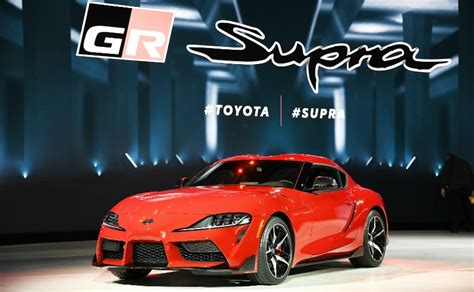 2020 Toyota Supra Unveiled At 2019 Detroit Auto Show Carandbike