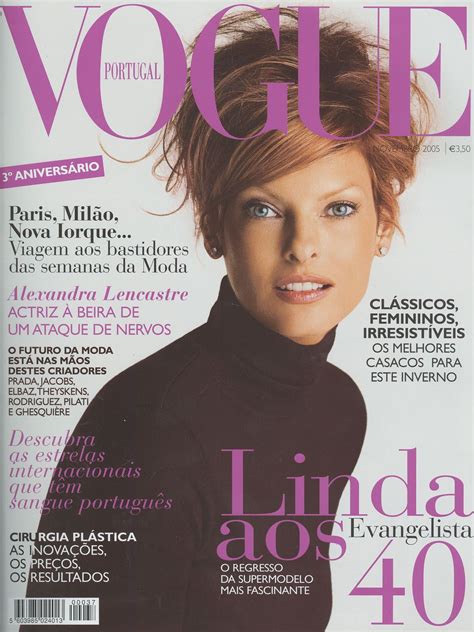 Linda Evangelista Throughout The Years In Vogue Linda Evangelista