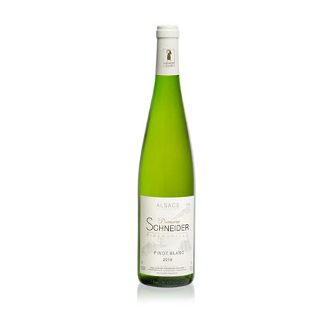 Pinot Blanc 2019 Vins Schneider Ribeauville