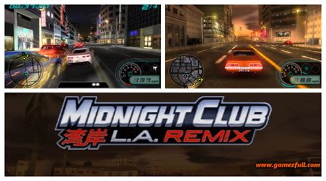 Midnight Club La Remix Psp Español Iso Mega Gamezfull