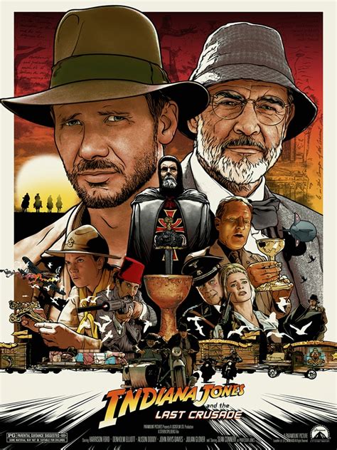 Steven spielberg once again directs this installment and harrison ford returns as indy, who is unexpectedly reunited with his estranged father and fellow archaeologist henry jones, sr. The Geeky Nerfherder: Cool Art: 'Indiana Jones And The ...