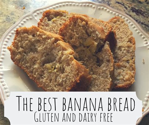 Gluten Free Dairy Free Banana Bread