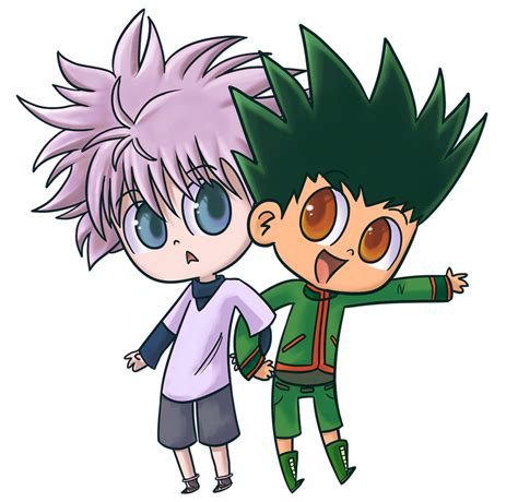 Gon And Killua Png Png Image Collection