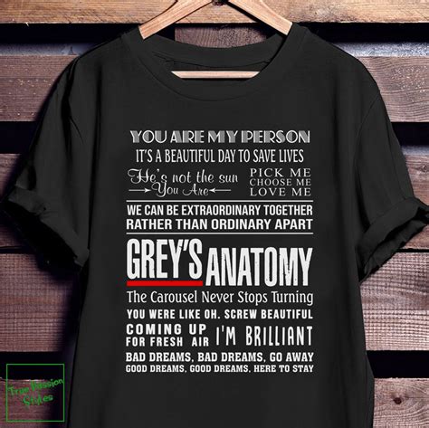 Greys Anatomy T Shirts