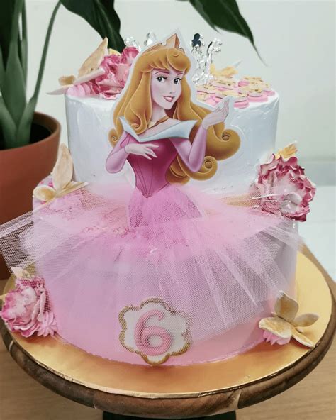 princess aurora birthday cake ideas images pictures