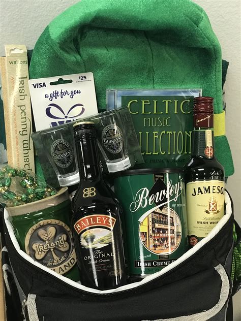 Yorkvilles is america's #1 gift basket company offering more than 4,000 gourmet, wine, champagne, beer, liquor & baby gift baskets for every occasion. St. Patrick's Day gift basket. A touch of Irish! Bailey's ...