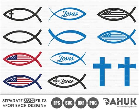 Jesus Fish Symbol Ichthys Logo Svg Files Ph