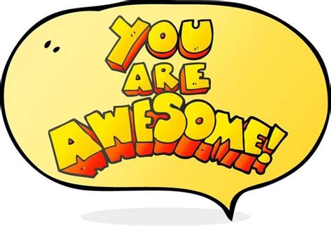 You Are Awesome Vector Art Icons And Graphics For Free Download
