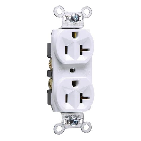 Get free shipping on qualified electrical outlets & receptacles or buy online pick up in store today no electrical outlets & receptacles can be shipped to you at home, but they can be delivered from. Shop Legrand 20-Amp 125-Volt White Indoor Duplex Wall ...