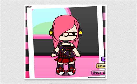 Roxy The Chibi Kawaii Emo Gamer Girl By Rinthehedgefox On Deviantart