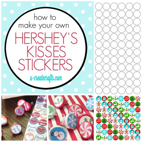 how to make hershey kisses stickers u create bloglovin kiss stickers hershey kiss