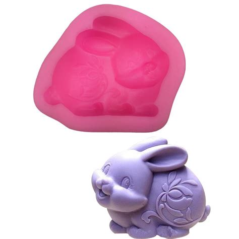 Easter Bunny Silicone Mold By Minikokoboutique On Etsy