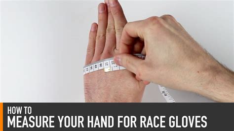 What things do you need to consider? How to Measure Your Hands for Racing Gloves - YouTube