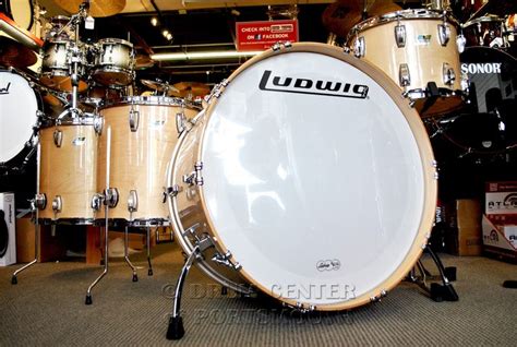 Ludwig Classic Maple 4pc Bonham Drum Set Natural Maple Available For
