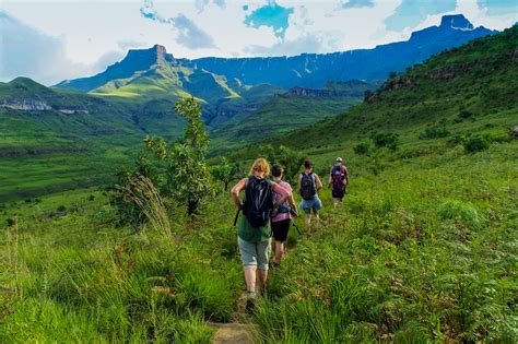 Wandern In Den Drakensbergen Tugela Schlucht Gon Joy Africa