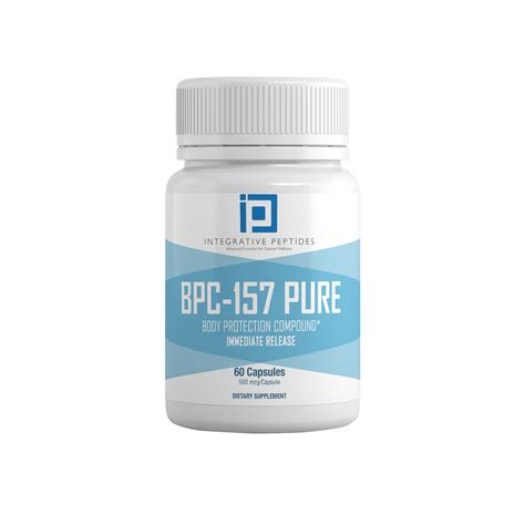 Bpc 157 Pure Immediate Release Integrative Peptides