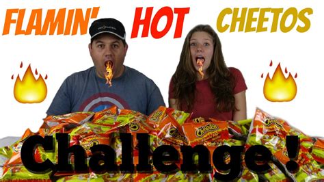 Flamin Hot Cheetos Challenge Taylor And Vanessa Youtube
