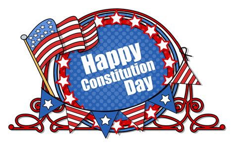 Happy Constitution Day Vector Illustration Royalty Free