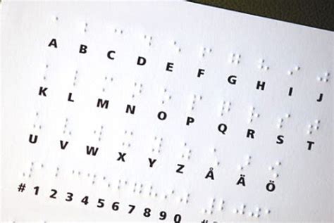 Mengenal Huruf Braille