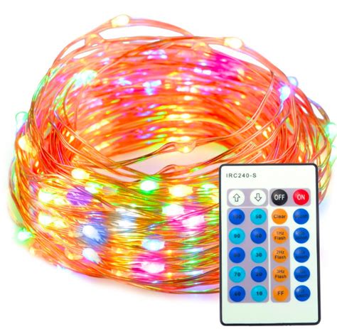 Amazon Taotronics 100 Led Colored String Lights Only 899
