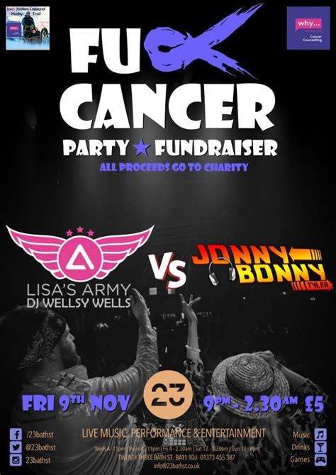 Fk Cancer Lisas Army Vs Jonny Bonny Tyler Discover Frome