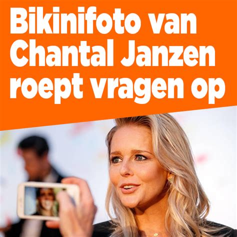 Bikinifoto Chantal Janzen Roept Vragen Op Ditjes Datjes My XXX Hot Girl