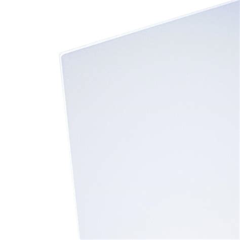 Optix 48 In X 96 In X 18 In Frosted Acrylic Sheet Mc 107 The Home