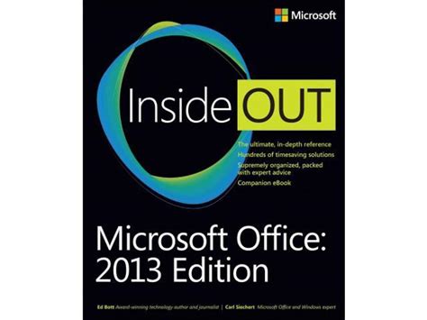 Microsoft Office 2013 Edition Inside Out