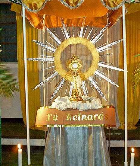 Resultado De Imagen Para Altares Para Corpus Christi Altar
