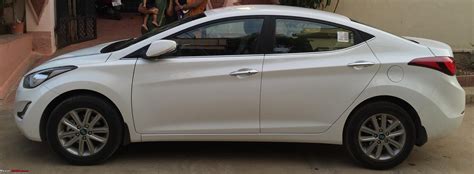 My 2015 Hyundai Elantra 18l Sx Automatic Polar White Team Bhp