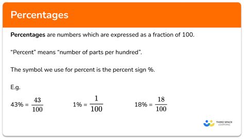 Percentages Gcse Maths Steps Examples And Worksheet