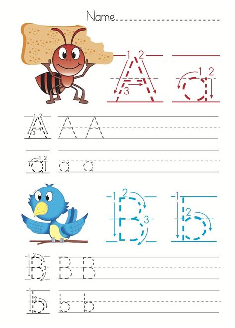 Print all alphabet worksheets and work with your preschooler. Free Alphabet Letter Worksheets for children! #educational ...