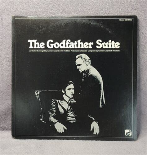 The Godfather Suite Carmine Coppola Milan Philharmonic Lp 1977 Ssp 2000