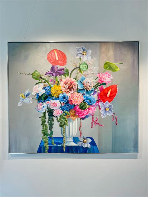 Katharina Husslein Surrounded By Love Original Realist Bouquet