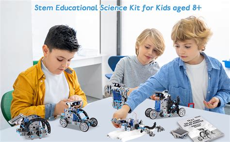 Acelife Stem Solar Robot Toy 12 In 1 Educational Science Kit Diy